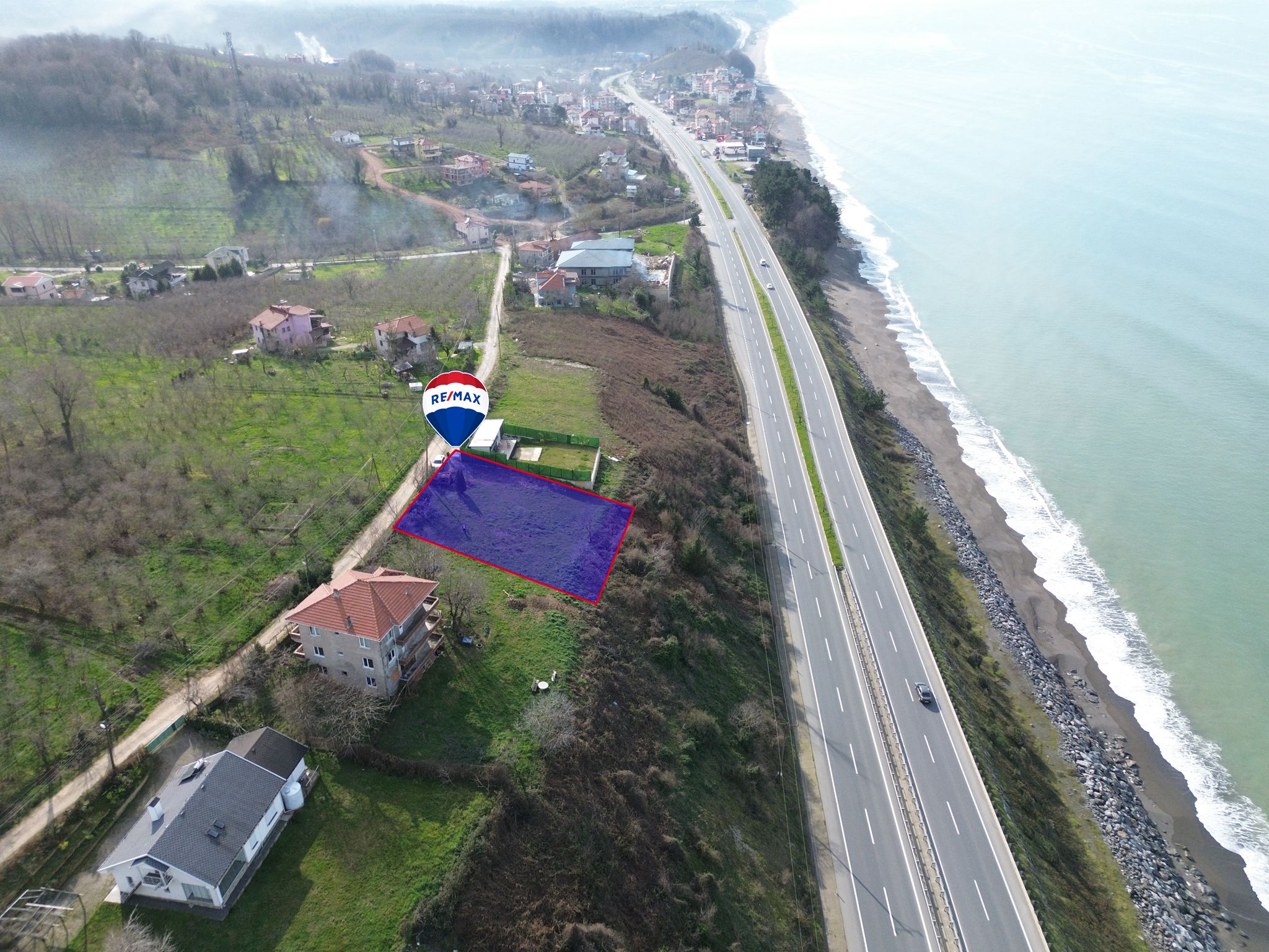 DÜZCE AKÇAKOCA DA DENİZ MANZARALI İMARLI ARSA